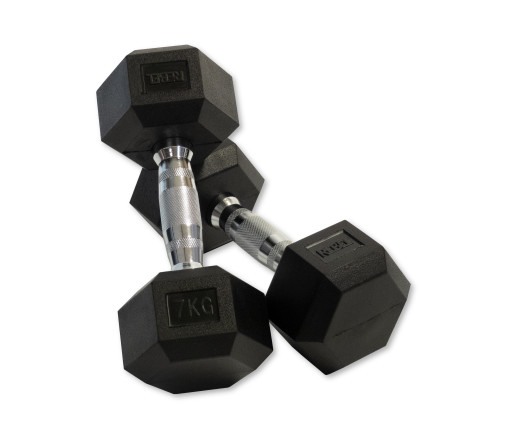 Набор гантелей гексагональных (пары) от 1-10 кг VictoryFit VF-SET110