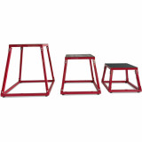 Комплект тумб UNIX Fit PRO для прыжков плиобокс 3 шт.