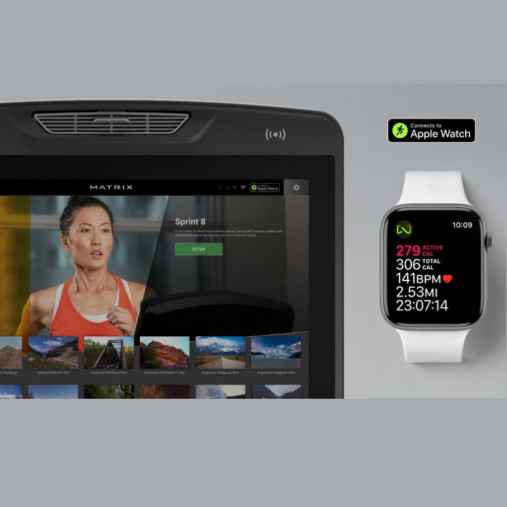 Беговая дорожка Matrix Performance. Консоль Touch