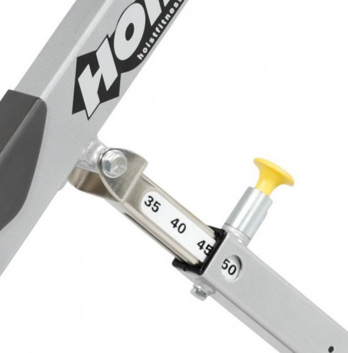 Гиперэкстензия с регулируемым углом наклона Hoist CF-3663 (цвет рамы: черный/ обивка: черный)