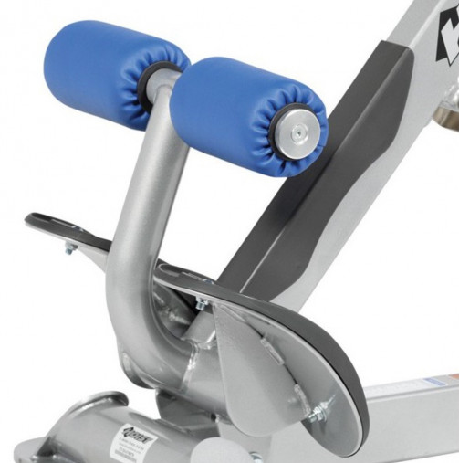 Гиперэкстензия с регулируемым углом наклона Hoist CF-3663 (цвет рамы: черный/ обивка: черный)