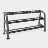 BRONZE GYM BR-1027 Стойка для гантелей (15 пар) BRONZE GYM BR-1027 Стойка для гантелей (15 пар)