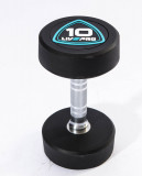 Гантели в уретане LIVEPRO Studio Dumbbells 7 кг, черный/синий