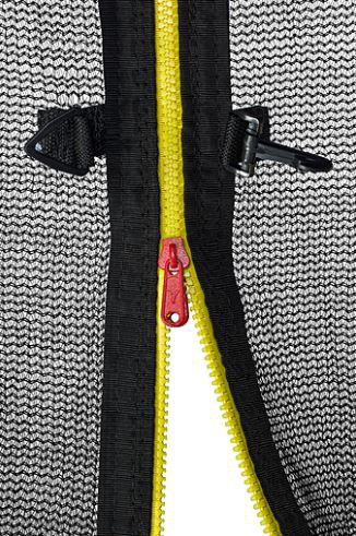 Батут Hasttings Air Game Basketball 12FT (3,66 м) с баскетбольным кольцом + внутренней сеткой и двухсторонним защитным матом (зеленый/синий)