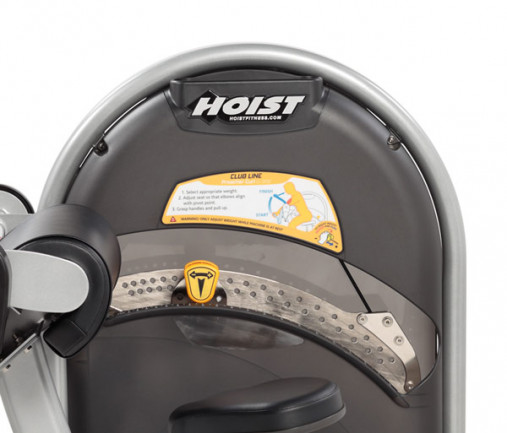 Бицепс сидя HOIST CL-3102 серебристый/черный Бицепс сидя HOIST CL-3102 серебристый/черный