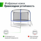 Батут UNIX Line 10 ft (3,05 м) SUPREME BASIC (blue)