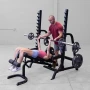 Силовая стойка Body-Solid ProClub GPR370B для жимов и приседов со штангой (черная)