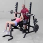 Силовая стойка Body-Solid ProClub GPR370B для жимов и приседов со штангой (черная)