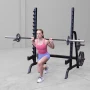 Силовая стойка Body-Solid ProClub GPR370B для жимов и приседов со штангой (черная)