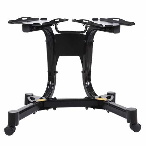 Стенд для регулируемых гантелей HYFIT для хранения пары гантелей весом 16 кг, 24 кг или 40 кг.