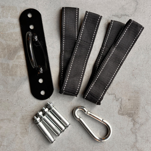 Тренировочный канат AEROBIS Battle Rope V2, длина 15 м, диаметр 30 мм, вес 8 кг, черный Тренировочный канат AEROBIS Battle Rope V2, длина 15 м, диаметр 30 мм, вес 8 кг, черный