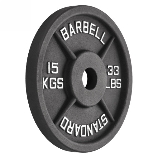 Диск олимпийский BRONZE GYM чугунный 15 кг окрашенный 51 мм.