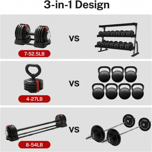 Набор регулируемый HYFIT 18 кг, штанга (2-19 кг) / гантель (1,5-18 кг) / гиря (1-10 кг) Набор регулируемый HYFIT 18 кг, штанга (2-19 кг) / гантель (1,5-18 кг) / гиря (1-10 кг)