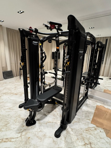Комплекс для функциональных тренировок Hoist Mi7Smith BLACK MATTE в черном цвете