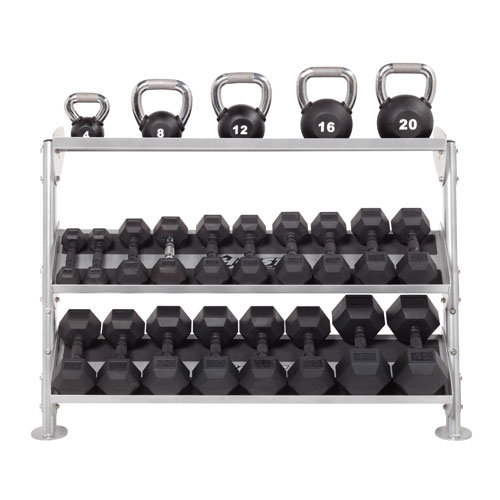 Горизонтальная подставка под гексагональные гантели HOIST HF-5461-48 (ширина: 140 см) Горизонтальная подставка под гексагональные гантели HOIST HF-5461-48 (ширина: 140 см)