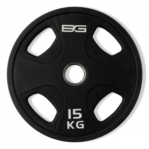 Набор олимпийских дисков 51 мм BRONZE GYM 1,25-25 кг (157,5 кг) профессиональные с хватами, полиуретановое покрытие Набор олимпийских дисков 51 мм BRONZE GYM 1,25-25 кг (157,5 кг) профессиональные с хватами, полиуретановое покрытие