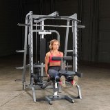 Body Solid GS348QP4 Многофункциональный тренажер Машина Смита (без встроенного стека 90кг)