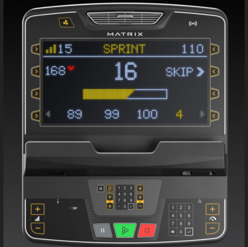 Эллиптический тренажер Matrix Lifestyle. Консоль Premium LED Эллиптический тренажер Matrix Lifestyle. Консоль Premium LED