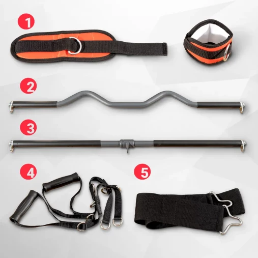 Многофункциональный силовой тренажер, двойной блок Protrain PR-FT570 Многофункциональный силовой тренажер, двойной блок Protrain PR-FT570