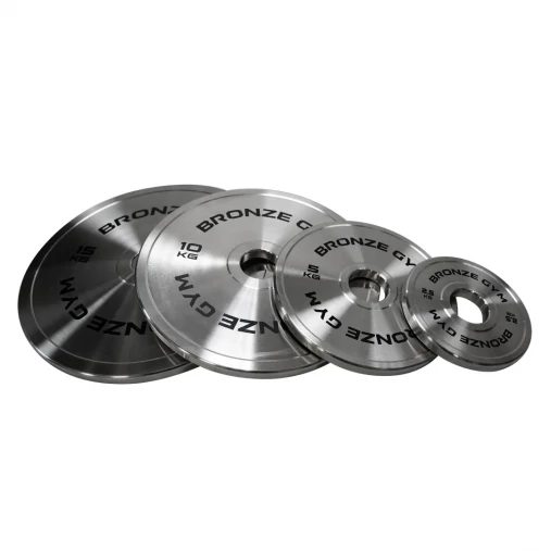 Диск олимпийский BRONZE GYM стальной 20кг хромированный 51мм