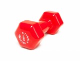 Гантель в виниловой оболочке 5 кг Original Fit.Tools красная