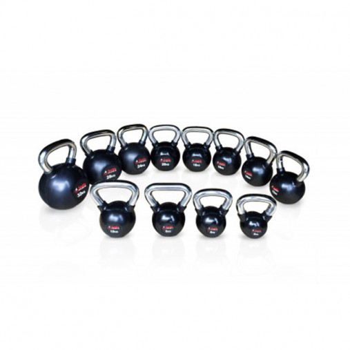 Стальная обрезиненная гиря со стальной рукояткой Smith Strength, Размер: 18 кг Стальная обрезиненная гиря со стальной рукояткой Smith Strength, Размер: 18 кг