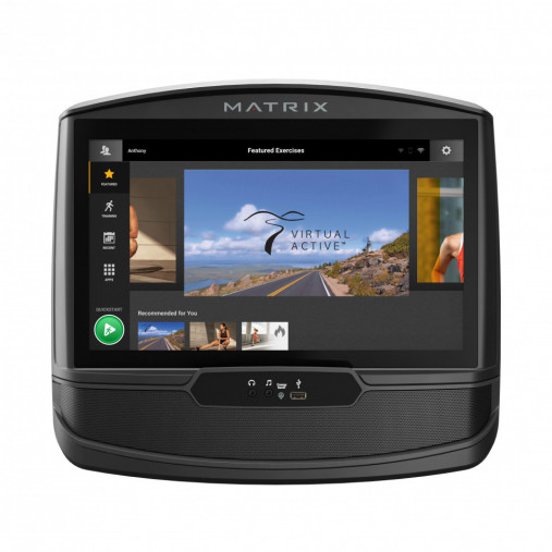 Домашний вертикальный велоэргометр Matrix U50XIR с большим сенсорным дисплеем Домашний вертикальный велоэргометр Matrix U50XIR с большим сенсорным дисплеем