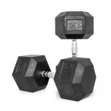 Гантель 50 кг гексагональная VictoryFit VF-H500 обрезиненная Гантель 50 кг гексагональная VictoryFit VF-H500 обрезиненная