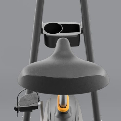 Вертикальный велотренажер Matrix Lifestyle. Консоль Touch Base