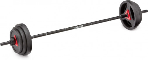 Штанга разборная для аэробики REEBOK Weight Set, 20 кг (гриф 140 см, втулка 25мм, хват 25 мм)