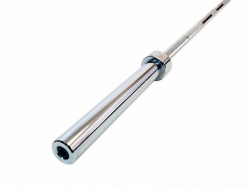 Гриф олимпийский прямой 86", до 226 кг, хромированный REBEL R-OB86-500C