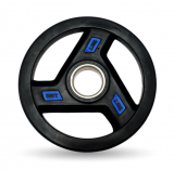 Диск обрезиненный с 3-мя хватами UNIX Fit PRO 2,5 кг, 51 мм