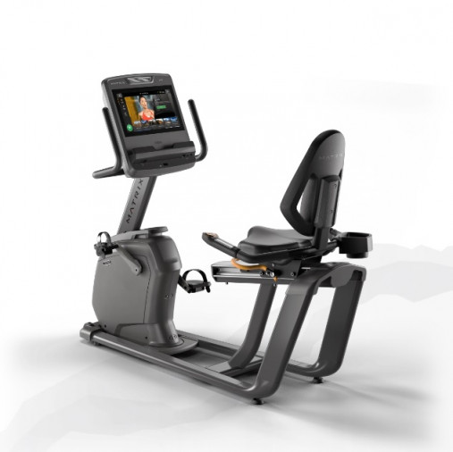 Горизонтальный велотренажер Matrix Lifestyle. Консоль Touch Горизонтальный велотренажер Matrix Lifestyle. Консоль Touch