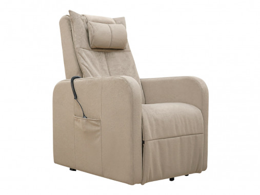 Массажное кресло реклайнер FUJIMO Lift Сhair Synergy F3005 FLF Ваниль (Sakura 4)