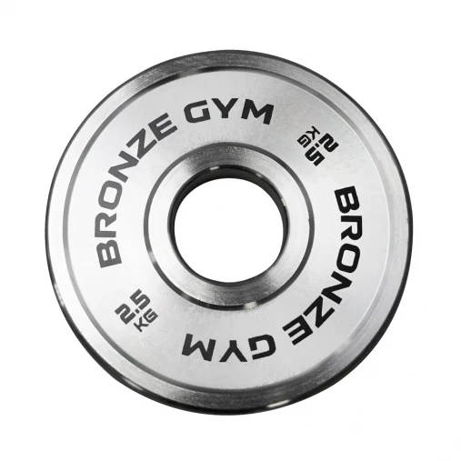 Набор олимпийских дисков 51 мм BRONZE GYM 2,5-15 кг (65 кг) сталь Набор олимпийских дисков 51 мм BRONZE GYM 2,5-15 кг (65 кг) сталь