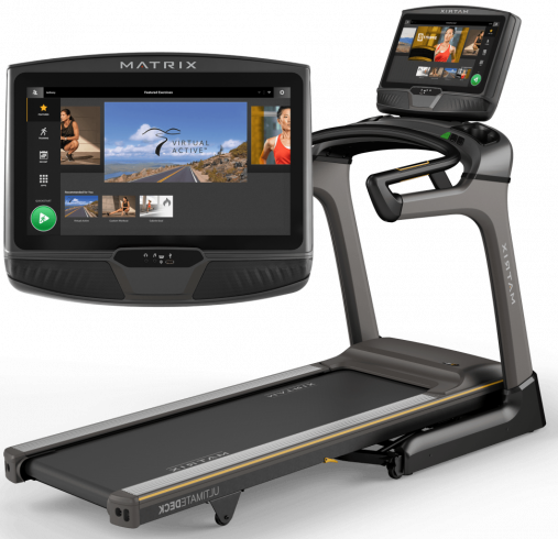 Беговая дорожка Matrix TF50XUR домашняя складная с HD-дисплеем 22 дюйма
