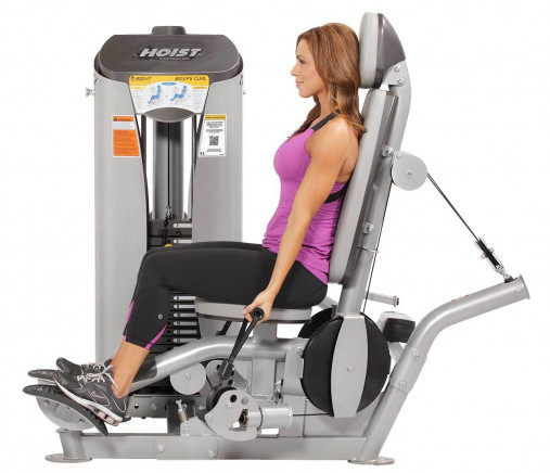 Бицепс сидя HOIST ROC-IT RS-1102 матовый черный/черный