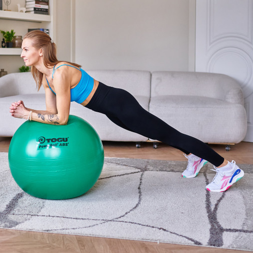 Гимнастический мяч TOGU ABS Powerball 75 см черный Гимнастический мяч TOGU ABS Powerball 75 см черный