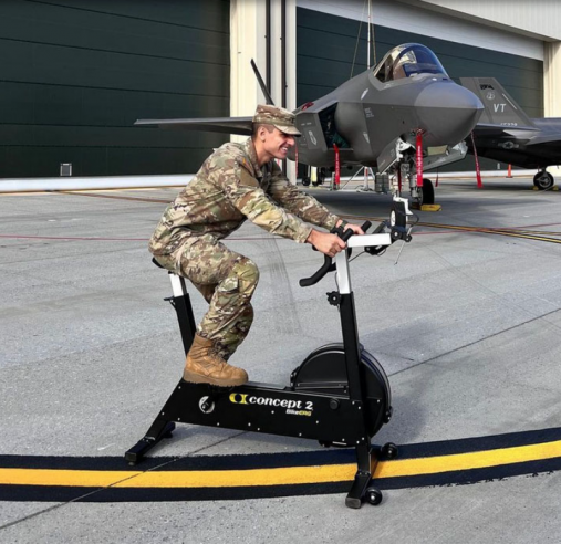 Велоэргометр с воздушной системой Concept2 BikeErg c русифицированным монитором PM5 и поддержкой Zwift