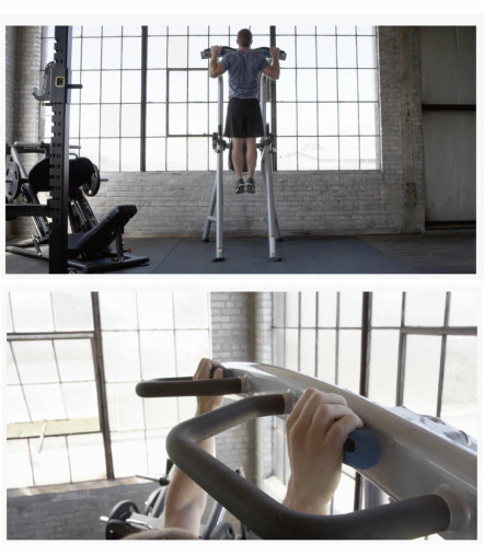 Турник / Пресс / Брусья MATRIX Magnum A63C (цвет: серебро) профессиональный