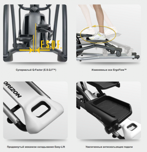 Эллиптический эргометр Horizon Andes 5.1 (2023) Эллиптический эргометр Horizon Andes 5.1 (2023)