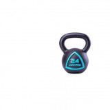 Чугунная гиря LIVEPRO Solid Cast Iron Kettlebell 16 кг, черный/синий Чугунная гиря LIVEPRO Solid Cast Iron Kettlebell 16 кг, черный/синий
