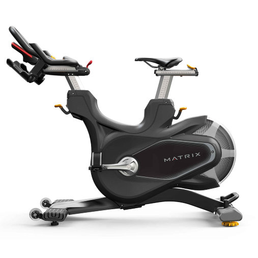 Элитный велоэргометр спин-байк (сайкл) Matrix CXP - сенсорная консоль Touchscreen, для групповых занятий (Target Training Cycle). Цвет рамы: черный матовый.