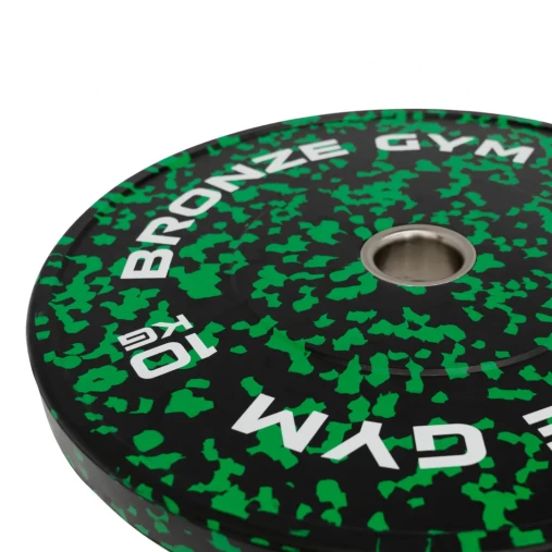 Диск бамперный BRONZE GYM камуфляж зеленый 10 кг арт. BGBMC10 Диск бамперный BRONZE GYM камуфляж зеленый 10 кг арт. BGBMC10