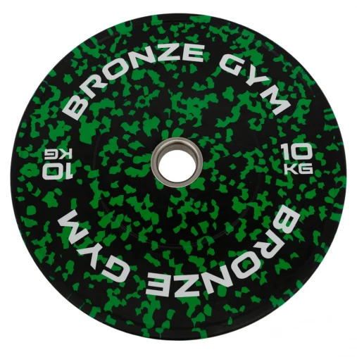 Диск бамперный BRONZE GYM камуфляж зеленый 10 кг арт. BGBMC10 Диск бамперный BRONZE GYM камуфляж зеленый 10 кг арт. BGBMC10