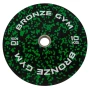 Диск бамперный BRONZE GYM камуфляж зеленый 10 кг арт. BGBMC10