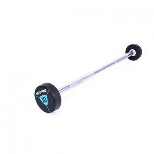 Штанга в уретане LIVEPRO Urethane Barbell 25 кг, черный/синий Штанга в уретане LIVEPRO Urethane Barbell 25 кг, черный/синий