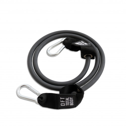 Эспандер из натурального латекса с карабинами сопротивление 30 lbs OFT Эспандер из натурального латекса с карабинами сопротивление 30 lbs OFT