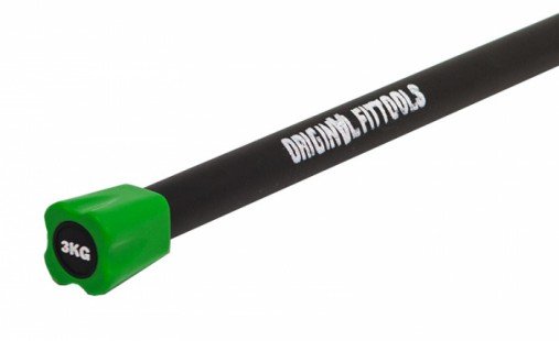 Бодибар 3 кг светло-зеленый наконечник OFT FT-BDB-3