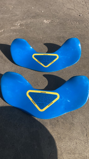 Накладка на гриф PERFORM BETTER Manta Ray синий